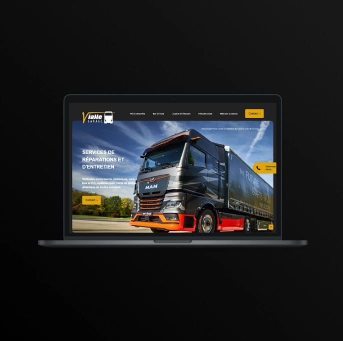 Garage Vialle, garage spécialisé dans l'entretien et la réparation de poids lourds